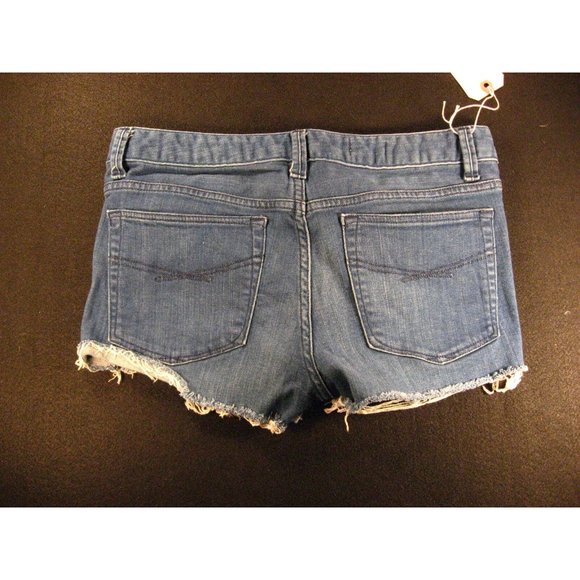 GAP 1969 Womans CUTOFF JEAN SHORTS W 31 MEASURED Long & Lean - Picture 2 of 9
